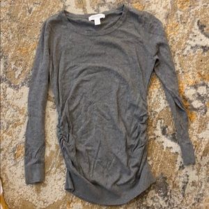 Motherhood Maternity gray sweater, size S
